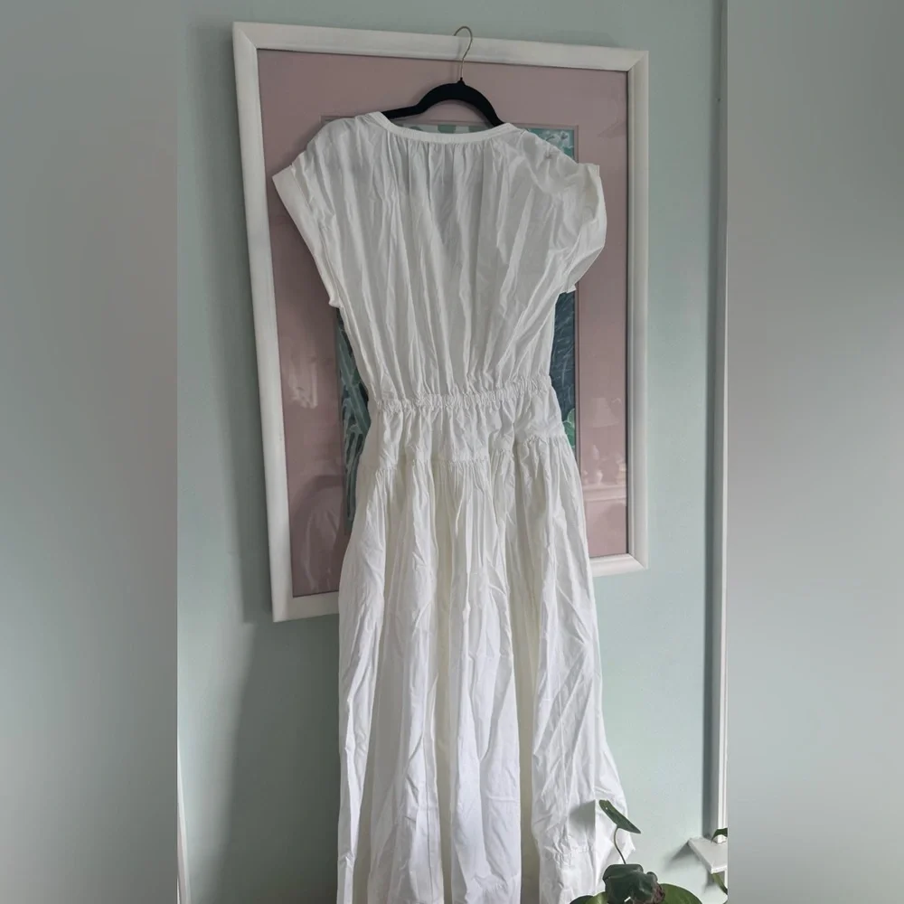 J. Crew Classic White Maxi Dress - Picture 7 of 9